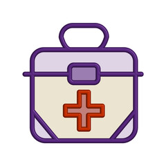First aid kit icon template