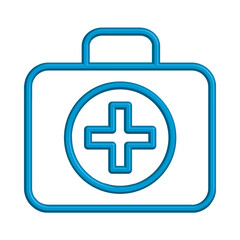 First aid kit icon template