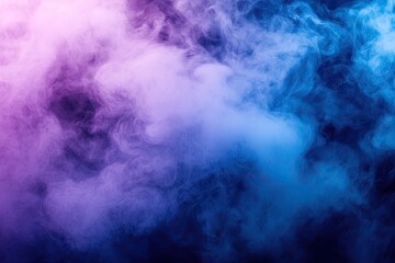 Naklejka premium Abstract background with purple and blue smoke. Perfect for adding a mystical and ethereal atmosphere to your designs.