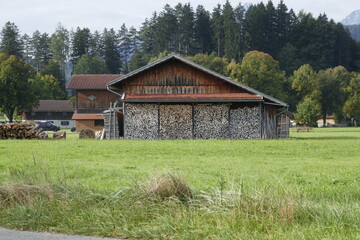 Obraz premium Rural barn in Bavaria