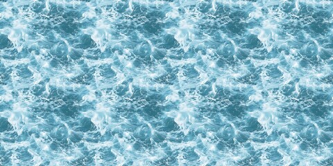 Ocean texture background with a calming, fluid design. seamless background pattern