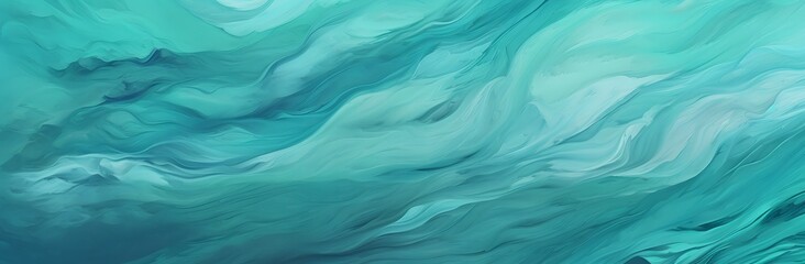 Fototapeta premium Abstract Ocean Blue Green Texture Background