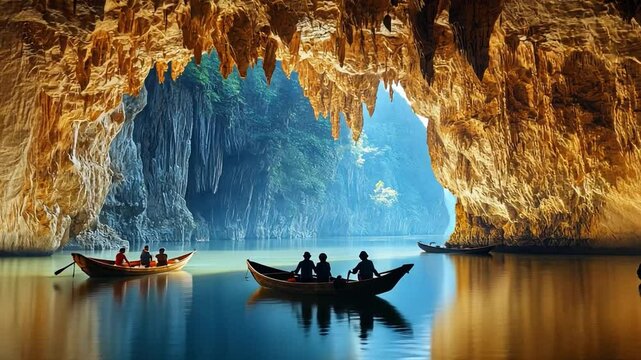 Phong Nha is an undiscovered cave system in Vietnam that offers enormous underground rivers, towering stalactites, and an exciting adventure around every corner.