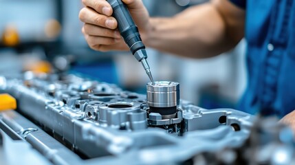 Precision Engineering in Automotive Workshop