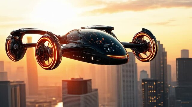 A new era of urban mobility is on the horizon with flying cars and drones	