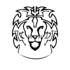 Crown Lion Vector Image