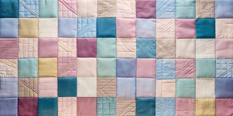 Fototapeta premium Colorful patchwork-inspired abstract background