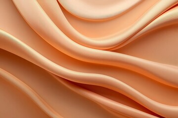 Fototapeta premium Abstract Draped Fabric with Wavy Texture