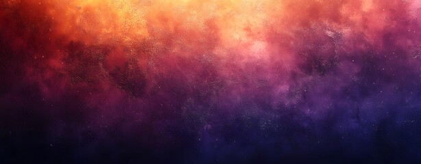 Abstract Purple Orange Gradient Background
