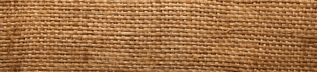 Close-Up Burlap Fabric Texture with Intricate Weave