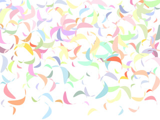 Love, romance concept. Interesting wedding invitation.  Flower flying background. Pink rose composition. 