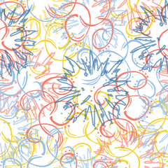 vector grunge stripes vertical seamless vector.  Hand drawn trendy minimal abstract pattern. 