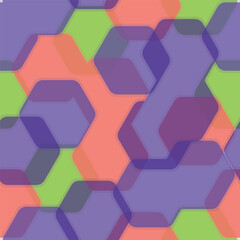 Seamless background pattern with triangles and shadows, eps10 vector Abstract geometric diamond shapes geo print.