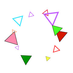 Gold spray dot on black background. Gold circle, round frame.  Shiny Holiday Light Effect. Vector Illustration.