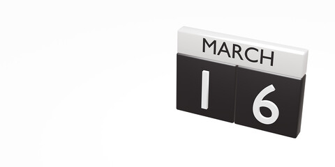 Calendar, timeline, time, concept, idea, management, background. 3d render.