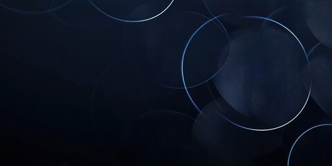 Obraz premium Dark blue geometric background