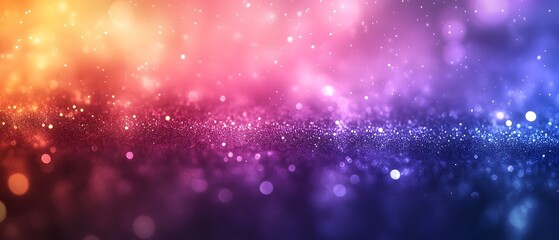 Obraz premium Abstract Gradient Background with Rainbow Colors and Glittering Texture