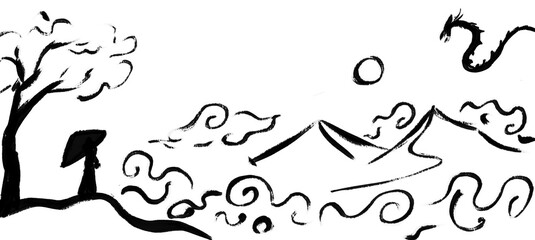 illustration of an background