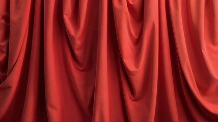 Fototapeta premium red curtain background