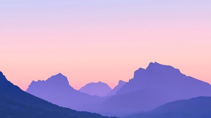 Obraz premium Misty Valley at Dawn: A Serene Landscape Awakening to Soft Light and Gentle Fog