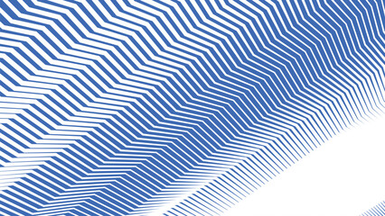 Blue zig zag abstract pattern background for backdrop or fabric style