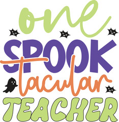 One spook tacular teacher