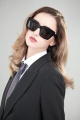 Naklejka premium gorgeous business lady