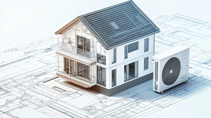Fototapeta premium graphic resource for air conditioner