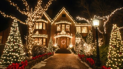 Fototapeta premium National Christmas Lights Day 