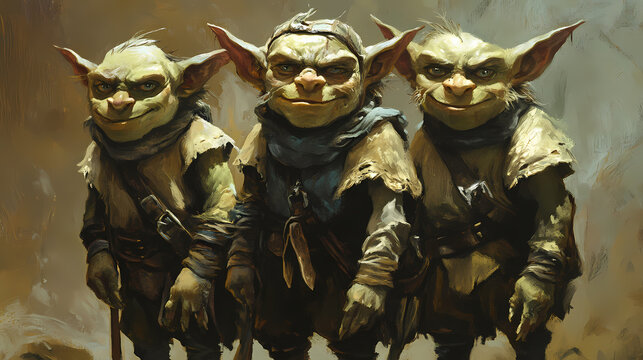 Goblins. Goblin. Illustration