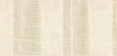 Fototapeta premium Seamless Linen Fabric Pattern With Vertical Stripes