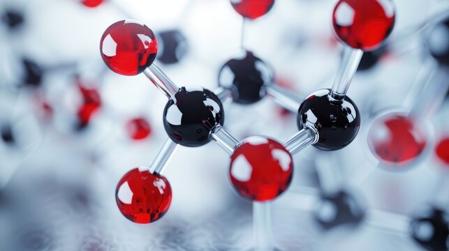 Molecular Model of Ethylene with Planar Structure and Pi Bond