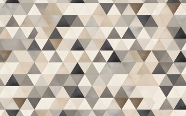 Obraz premium Abstract Geometric Triangle Seamless Pattern