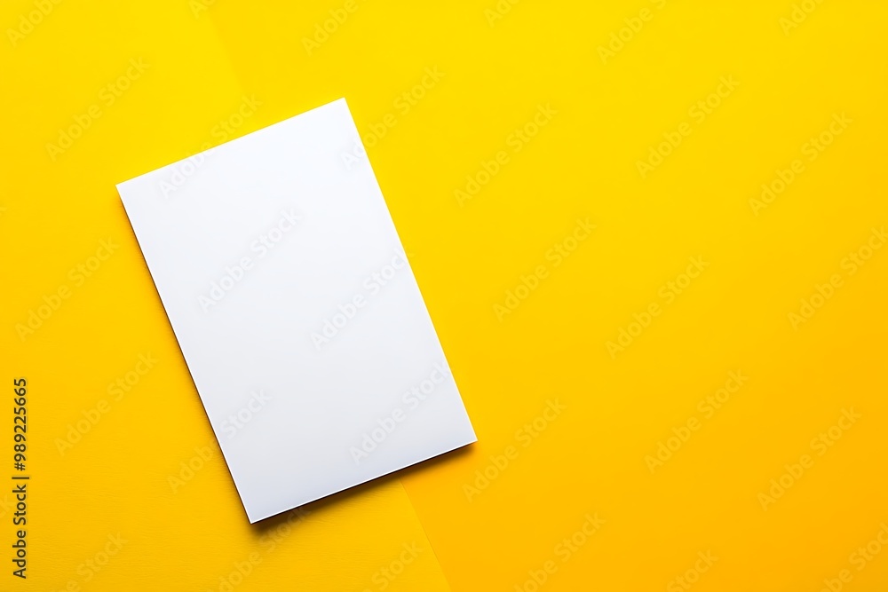 Poster modern design card featuring a broad blank space on the lower left highlighted by a minimalist yet v