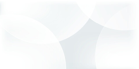 White abstract background with shapes