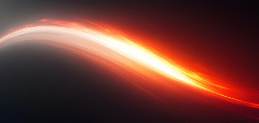 Obraz premium Abstract Glowing Red White Gradient With Orange Center