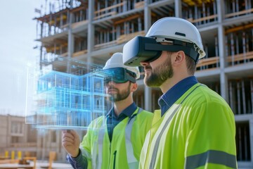 Engineers Using AR for Smart Building Design