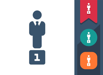 Businessman, Politician, Lawyer, Banker Icon 1