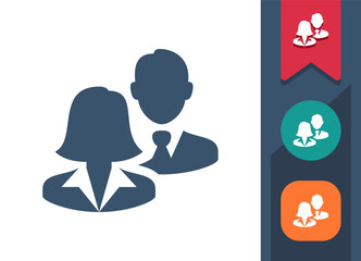 Business People, Lawyer, Politician Icon