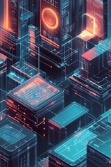 illustration of data download 