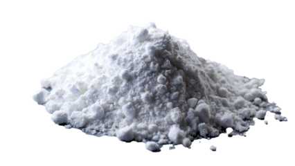 Pile of Fentanyl drugs or narcotic on transparent background