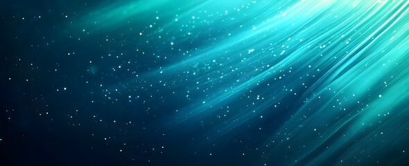 Fototapeta premium Abstract Blue and Teal Gradient Background