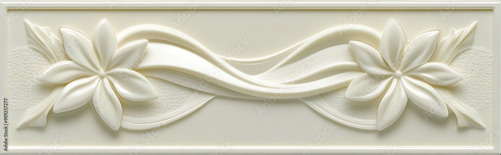 Poster japanese traditions dynamic card celebrates healthy practices with an expansive blank area on the lo