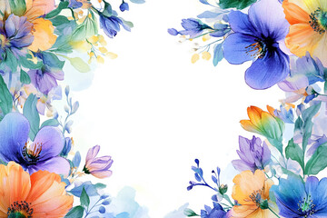 Beautiful flower image arrangement elements