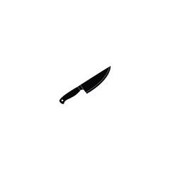 knife on white background