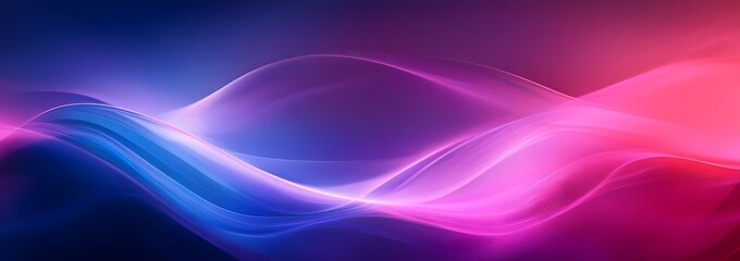 Fototapeta premium Abstract Gradient Background With Soft Lines