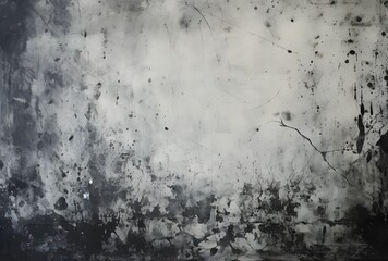 Abstract Grunge Texture with Ink Splatter