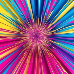 Obraz premium Colorful abstract solid burst background, Conceptual light burst shining abstract shapes, shiny light burst on solid abstract background