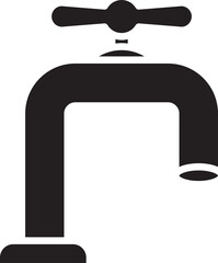 Faucet and Water Tap Icon