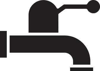 Faucet and Water Tap Icon
